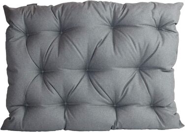 Ортопедичне ліжко для собак Mayaadi-Home: м'яке, гіпоалергенне, для дому та в авто (60x50 см, сірий)