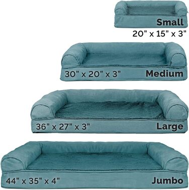 Крісло-ліжко для собак та котів Furhaven з гелевим охолодженням, м'яка піна пам'яті, Deep Pool, 91 x 68 x 16 см