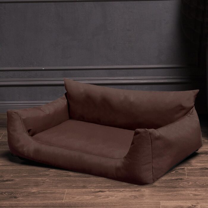 Tierlando® Hundebett NEMO: Софа для собак з міцного Оксфорду 600D, знімний матрац та пральний чохол, 100x80 см, для собак маленьких та середніх порід