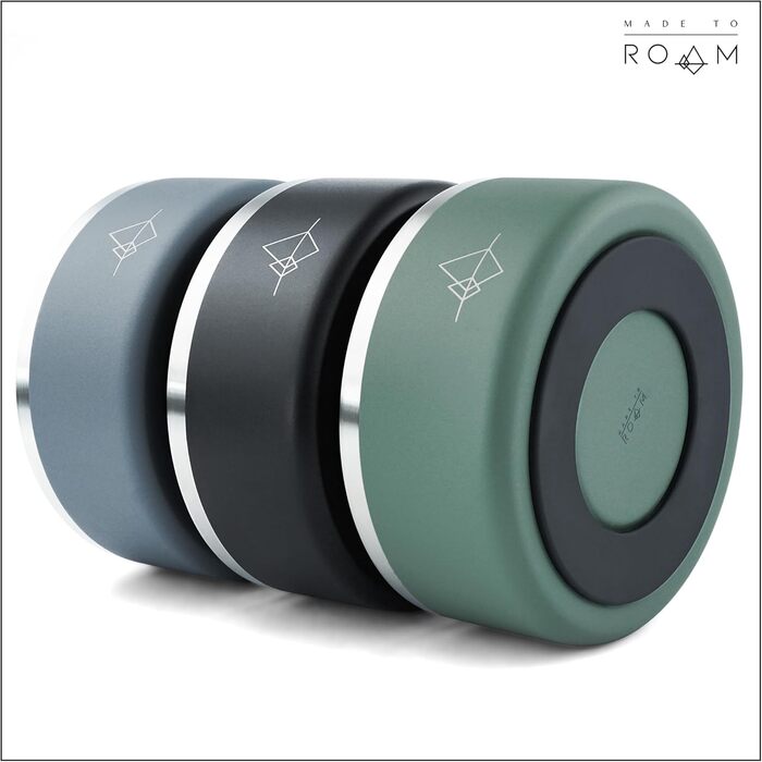 Преміум миска для собак MADE TO ROAM Everest, нержавіюча сталь, вакуумна ізоляція, 1,8 л, нековзна, ручка, Virginia Mountains