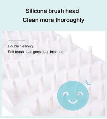 Миска для миття лап собакам Pet Clean, силіконова мийка для лап, щітка для лап, мийка для собак, портативна щітка для чищення тварин, мийка для лап собак і котів (рожева)