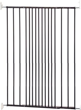 BabyDan Tor для захисту від дітей та домашніх тварин, розсувне, чорний, ширина 62,5-106,8 см