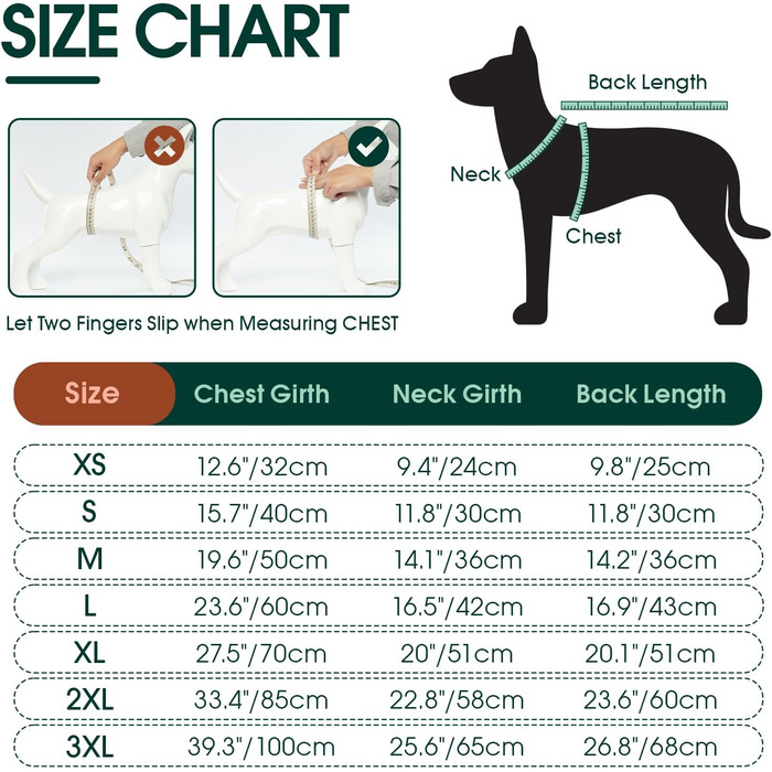 Водонепроникний теплий зимовий пуховик для собак середнього розміру Kuoser, чорний, M (Обхват грудей: 53 см, Обхват шиї: 38 см)