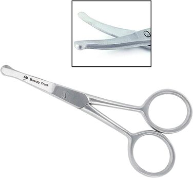 Професійна феншері для тварин BeautyTrack, пряма, з нержавіючої сталі, 10.2 см