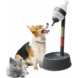 Автоматичний диспенсер для води iFCOW для котів та собак, регульована висота, знімний стрижень, автоматичне годування