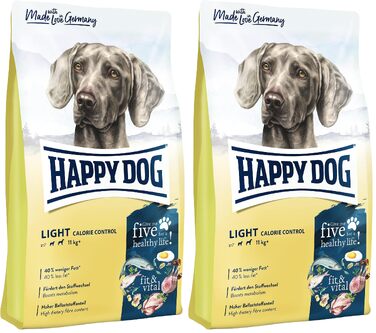Корм для собак Happy Dog Supreme fit & vital Light, низькокалорійний, 4 кг (набір 2х1 кг)