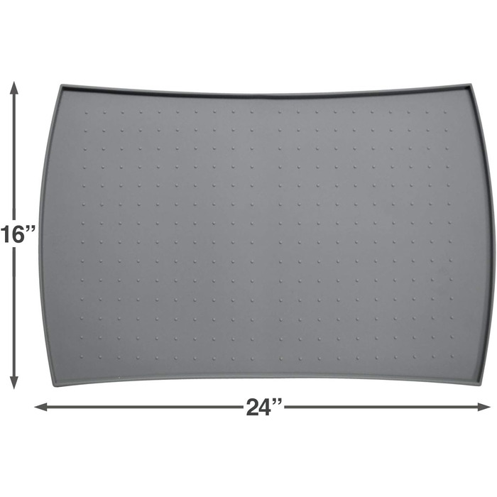 Килимок для відпочинку PetFusion Napfunterlage, сірий, 61 x 41 x 1 см