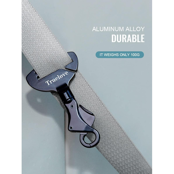 Автомобільний затискач для собак: надійний ремінь безпеки для собак та котів, чорний