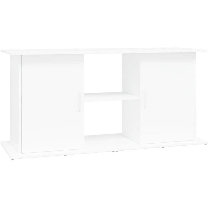 Підставка для акваріума INLIFE, біла, 121x41x58 см, деревостружкова плита, 30,7 кг