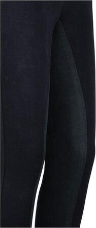 Штани для верхової їзди жіночі RL24 BASICLINE Vollbesatz, чорні