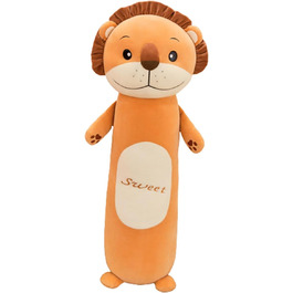 М'яка іграшка-подушка Хаскі, 80 см: плюшевий собака, подушка для сну, декоративна подушка для дому