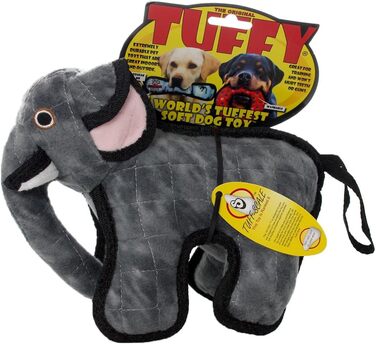 Іграшка для собак Tuffy Zoo Слоненя Junior, плюшева, для малих порід