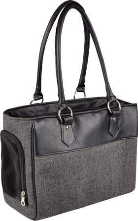 Трансформер для собак Lior Grau: сумка-переноска, 45x19x29 см, текстиль, вентиляція, безпечна