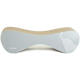 Котячий будиночок myKotty VIGO – міцний когтетоп для котів – ідеально для ігор, відпочинку та заточування кігтів – безпечний та нетоксичний – 71x21x25 см – сірий