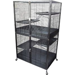 Клітка для щурів та гризунів Maximus 94x63x158 см, метал, Zoo-Shop