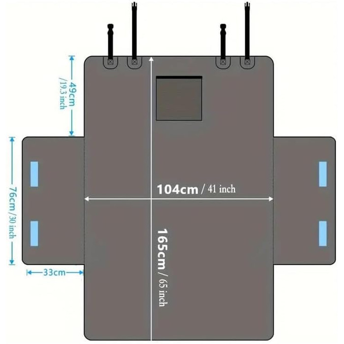 Захист для багажника автомобіля для собак Volvo V60 2-ге покоління (2019-2024) - водовідштовхуючий, стійкий до подряпин, з боковим захистом
