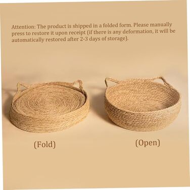 Кігтечка-ліжко для котів з соломи, 43 см, з м'яким подушкою, для кошенят, стійке до подряпин, ліжко для кота + біла подушка + об'ємні подушки