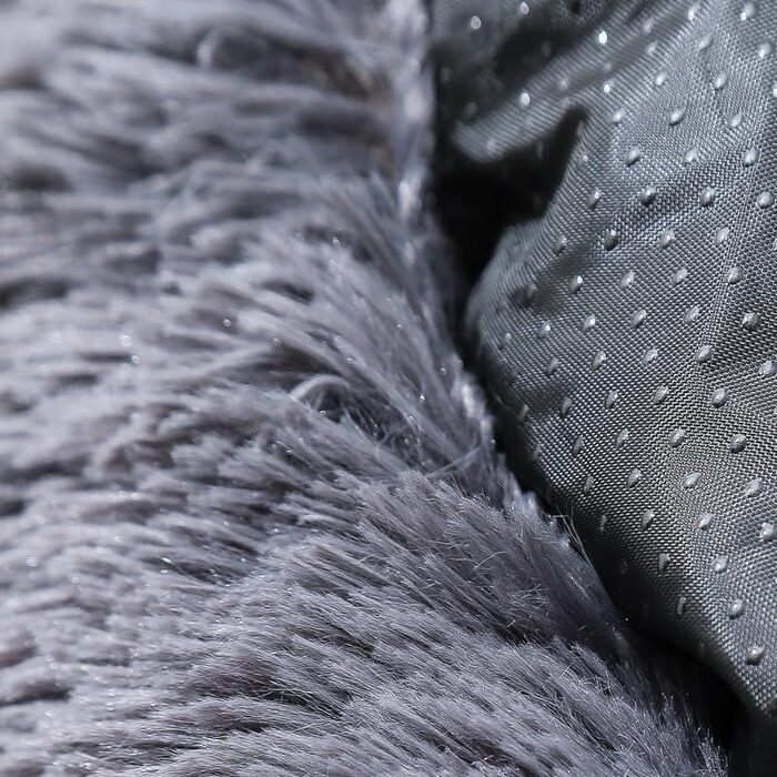 Кругле ліжко для собак та котів: м'яке, тепле, донат-ліжко для домашніх тварин (для тварин до 15 кг)