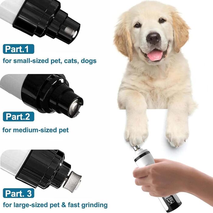 Шліфувальник для собак та котів Orthopfote Ortho Trimmer Pro - 2 насадки