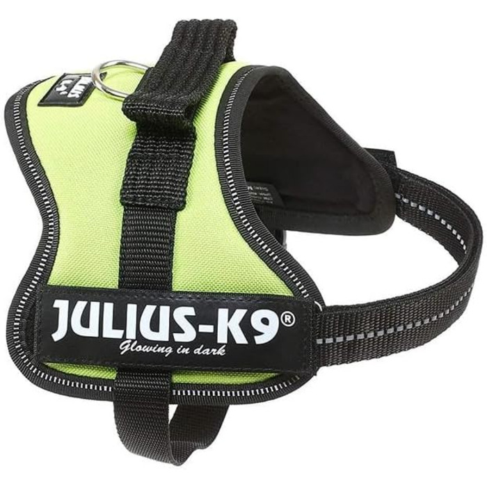 Шлея для собак Trixie Julius-K9 Power, розмір XS, неонова, чорна