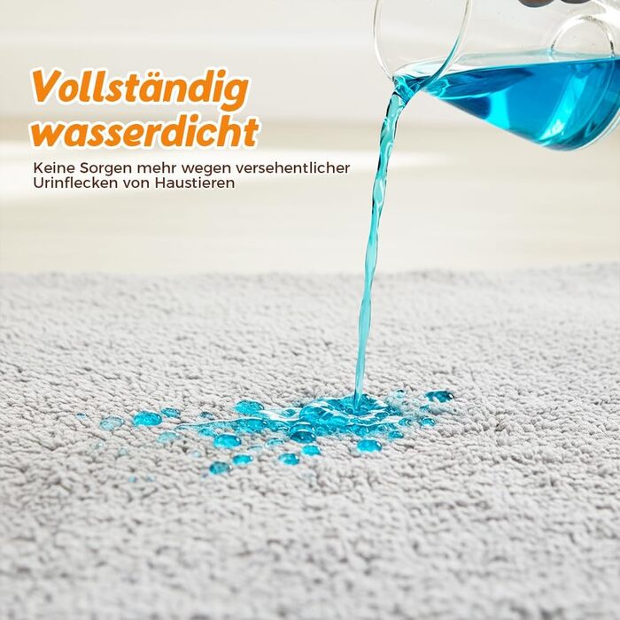 Самогріюча котяча ковдра, килимок для котів та собак, тепла ковдра без електроенергії, килимок для котячого ліжка, пральна тепла підстилка товста та м'яка (L:70 * 50CM)