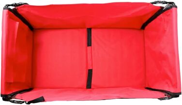 Фросал Візок для перевезення собак Бруно червоний складний | Транспортний візок для собак з легким доступом