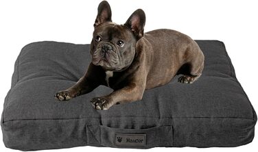 Ортопедична подушка для собак та котів, з memory foam, маленька, водовідштовхувальна, для суглобів, не деформується, сірий колір