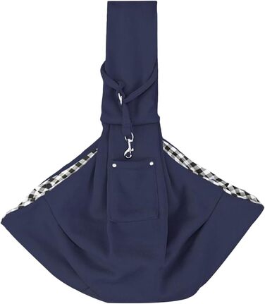 Сумка-переноска для собак та котів Walopola, ергономічна, для маленьких та середніх тварин, блакитна