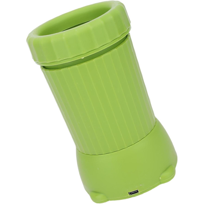 Автоматична мийка для лап тварин з присосками. Мийка для лап собак всіх розмірів (зелена)