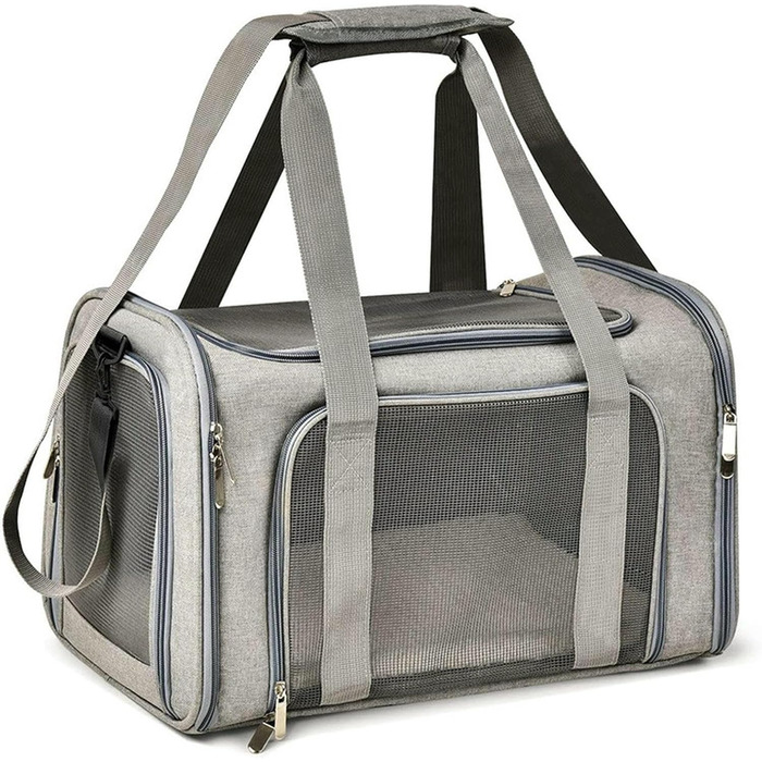 Транспортувальна переноска для собак та котів RATEJNDGT, зелена, S (40x25x25 см)