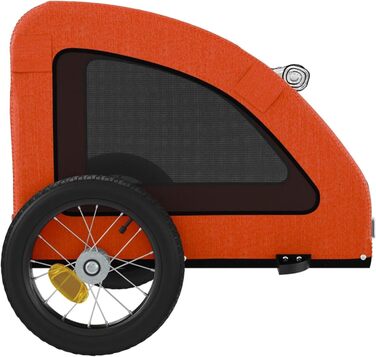 Причіп для собак на велосипед Orange Oxford, вантажний причіп, візок, Oxford