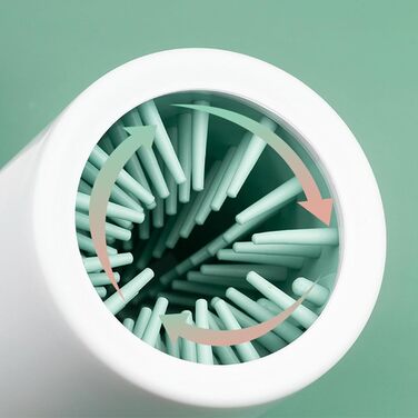 Очищувач лап для собак Hogvinnatil – мийка лап для собак, пристрій для миття брудних лап, щітка для собак, мийка лап для чутливих лап, екологічний, ефективний