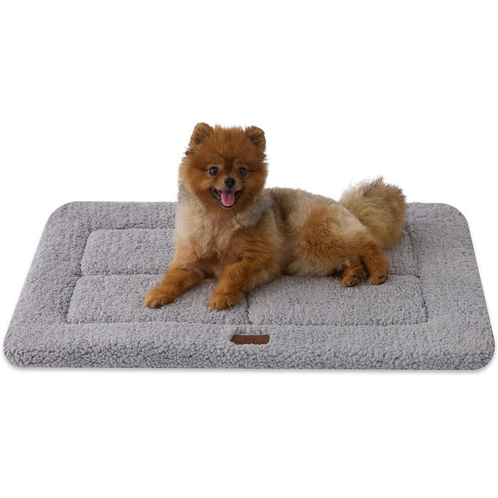 Килимок для собак Joydeco - двосторонній, з флісу, 74x53 см (Сірий)