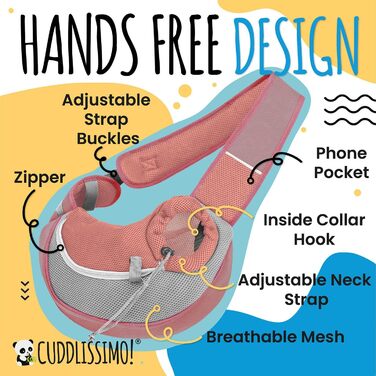 Сумка-переноска для тварин, м'яка, рожева/коричнева, до 4,5 кг (для собак, кошенят, Yorkie, Malteser, Chihuahua)