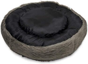 Ліжко для собак Petface з штучного хутра у формі пончика, Donut-ліжко