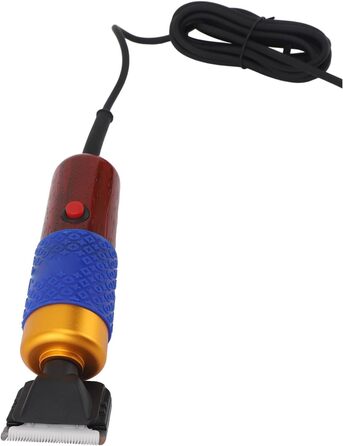 Машина для грумінгу собак з товстим хутром, безшумна, акумуляторна, вологостійка, з нержавіючою сталлю, для домашніх тварин, з EU-штекером