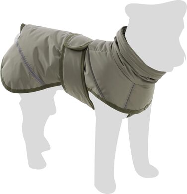 Зимове пальто для собак Flamingo CUJO, зелений, 35 см
