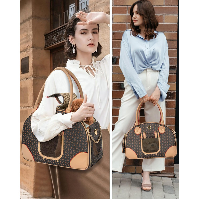 Сумка для собак OUUTMEE, 42 x 18 x 31 см, до 4 кг, для подорожей, переноска для маленьких собак та котів