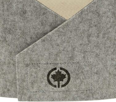 Кігтеточка-ліжко Owen XL сірого кольору з багатоярусною поверхнею для котів, 50 см