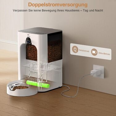 Автоматичний годівниця для котів з таймером: зручний та надійний автодозатор корму