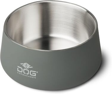 Миска для собак DOG Copenhagen Vega S/M, сіра, пластик