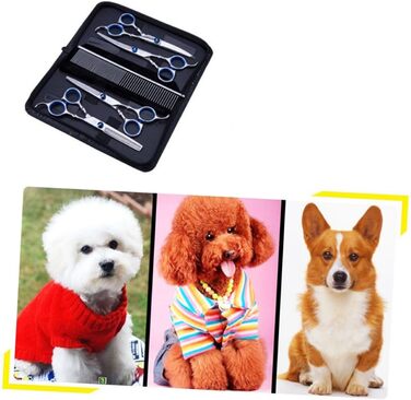 Ножиці для грумінгу собак та котів BESPORTBLE - професійні інструменти для догляду за шерстю, стрижки та вирівнювання